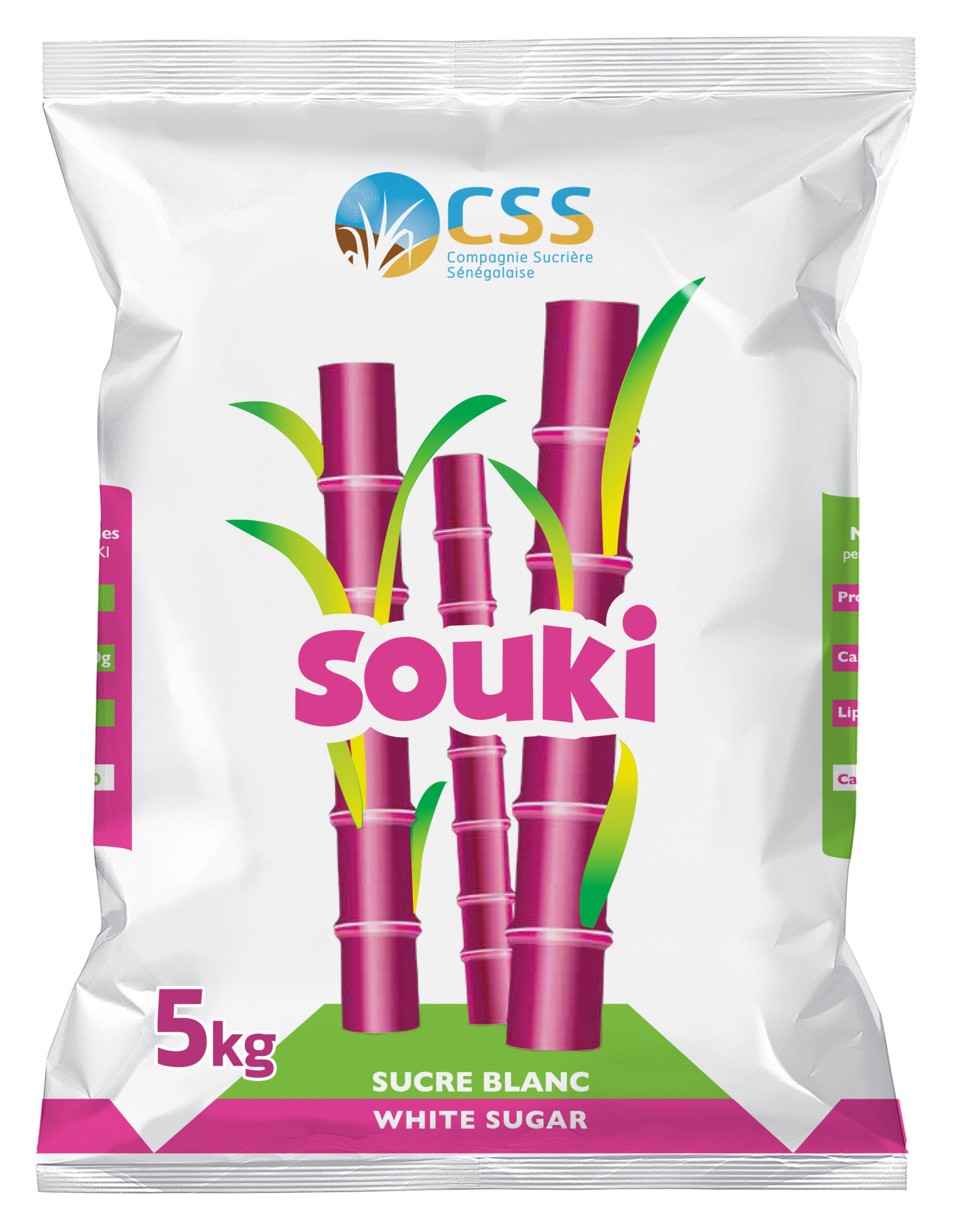 Souki Blanc Sachet 5 KG