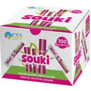 Souki Blanc Sticks Boite de 500 G