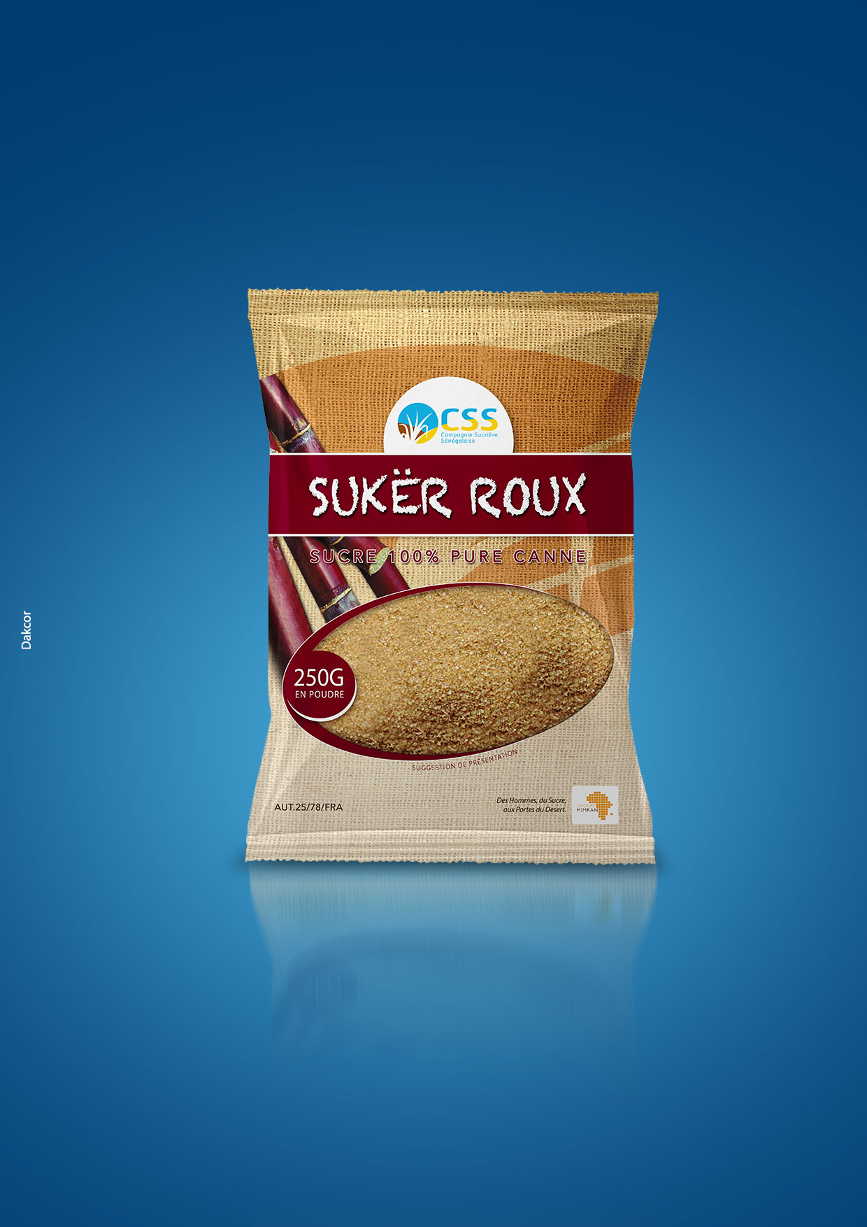 Sukër Roux Sachet 250 G