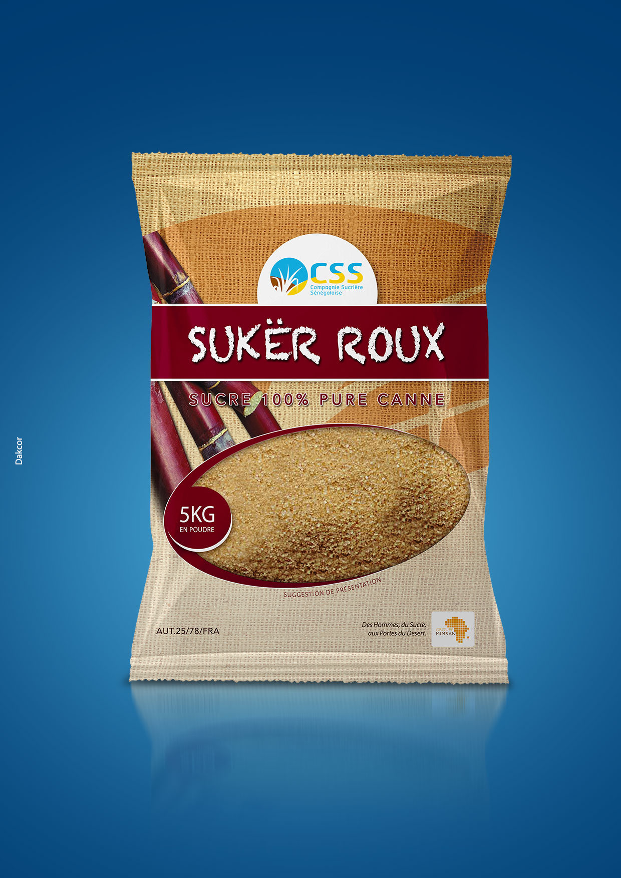 Sukër Roux Sachet 5 KG