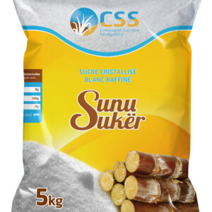 Sunu Sukër Blanc Sachet 5 KG